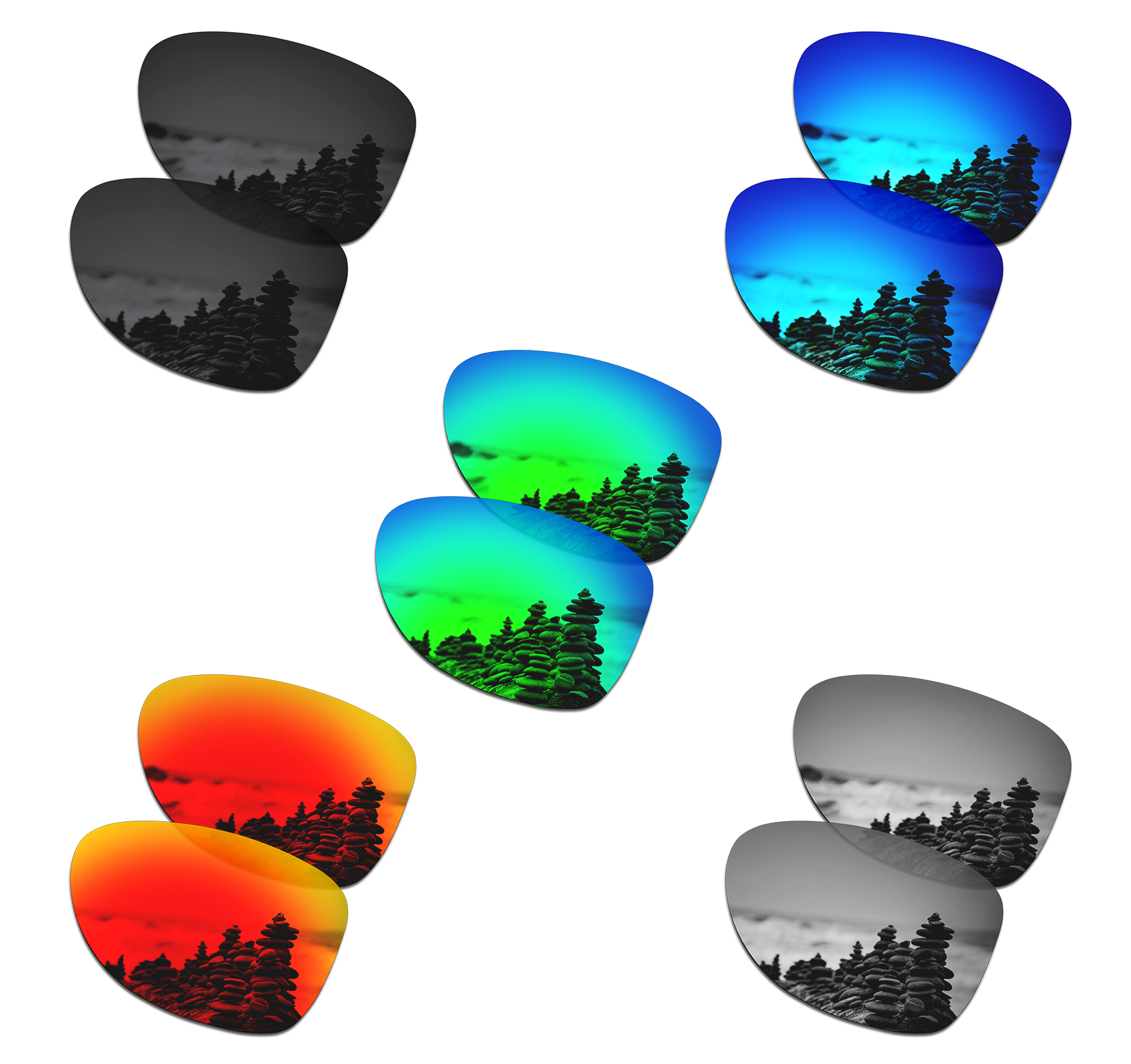 Sunglasses Aviator Polarized - SmartVLT Polarized Replacement Lenses Compatible with