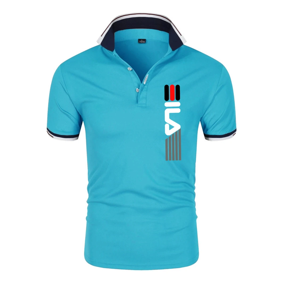 Polo Shirt Pique - 2025Summer New Men's Lapel Anti-pillin Polo