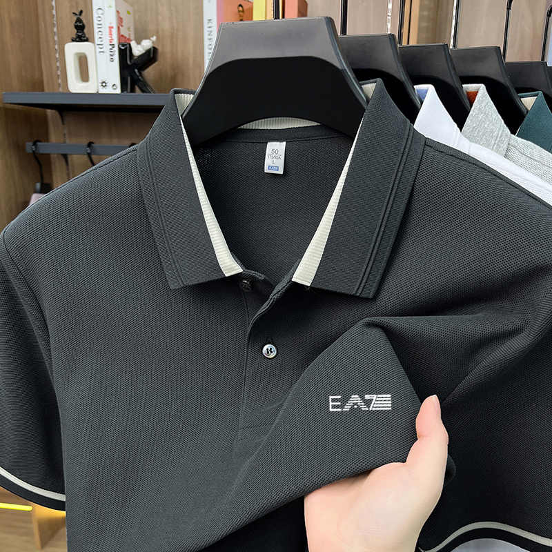 Polo Shirt Pique - Luxury brand men's short sleeved polo