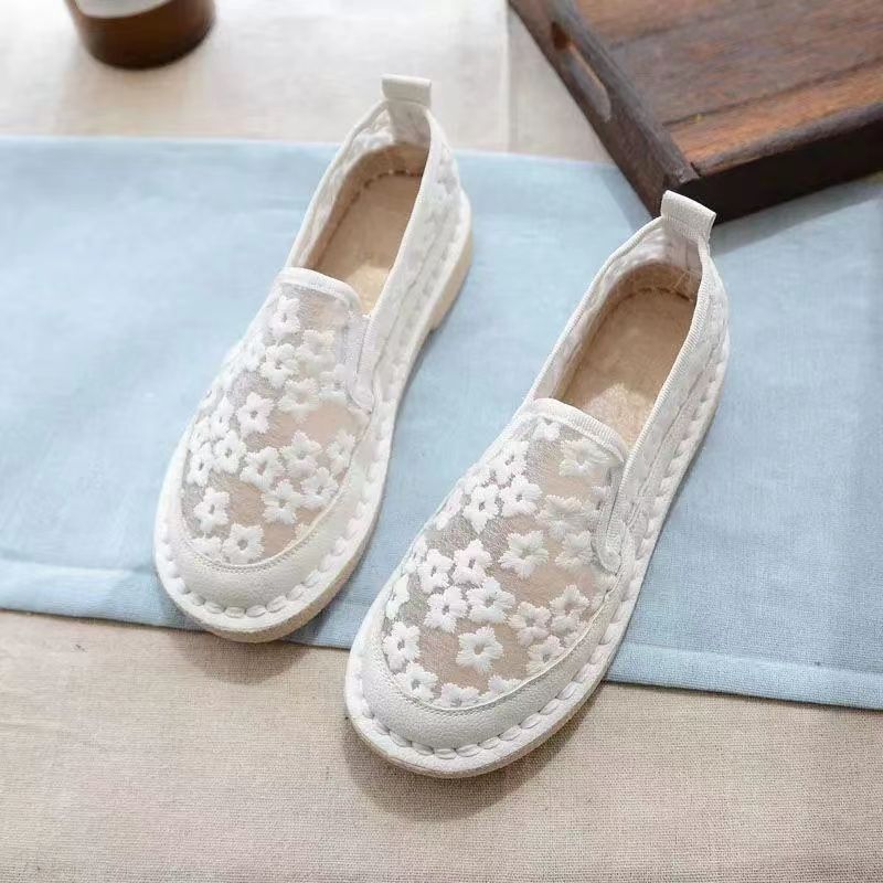 Espadrille Slip On - Summer Women's 2026 New Lace Woven