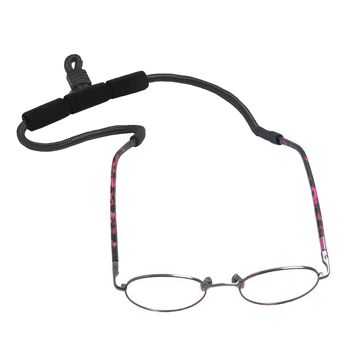 Sunglass Retainer Cord - Floating Eyeglass Holder Adjustable Black Eyewear