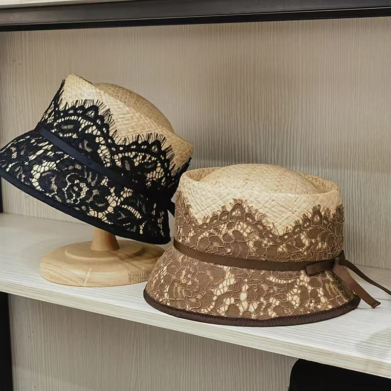 Fashion Japanese New Lace Deco – обзор и цена Bucket Hat Straw