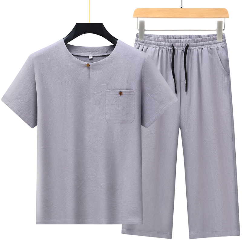 High-quality fashionable men's – обзор и цена Short Linen Drawstring