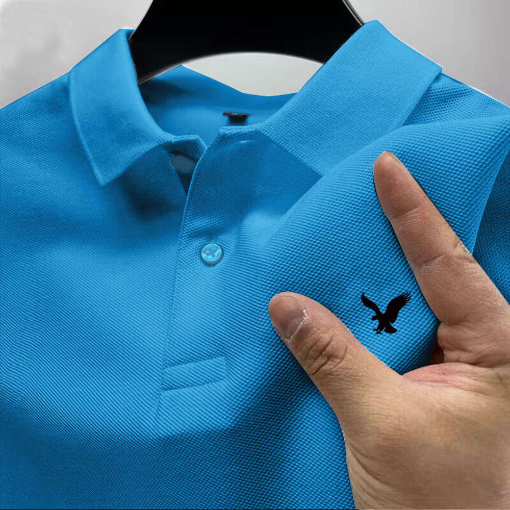 Summer New POLO Shirt Men's La – обзор и цена Polo Shirt Pique