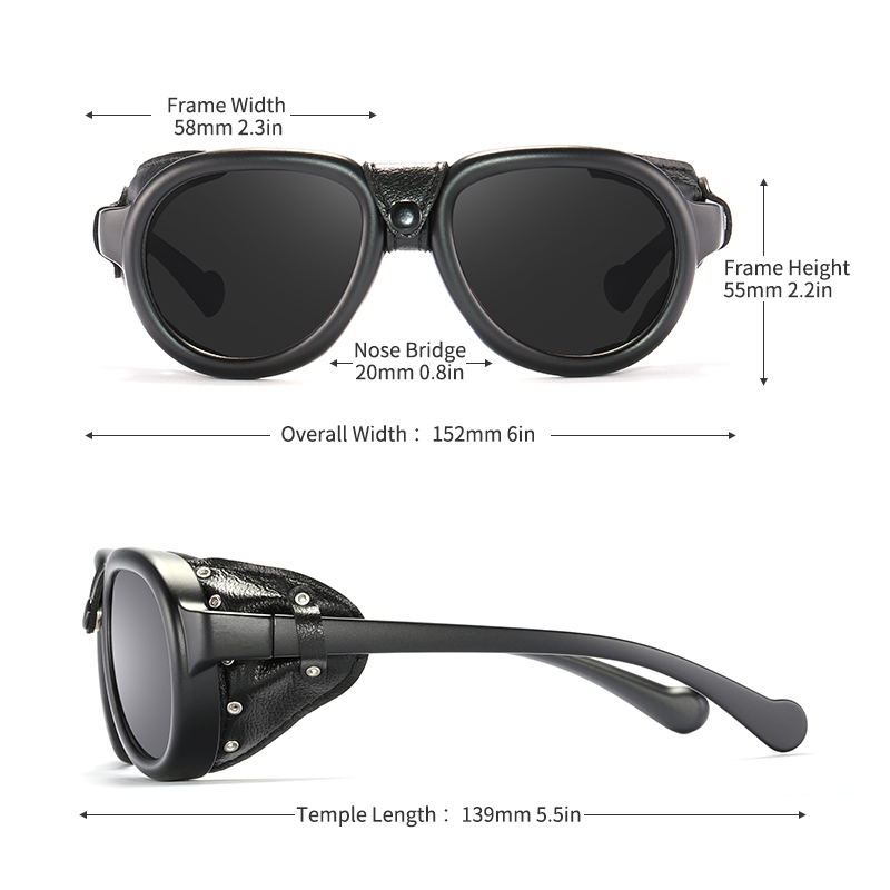 KDEAM Pilot Sunglasses Steampu – обзор и цена Sunglasses Aviator Polarized
