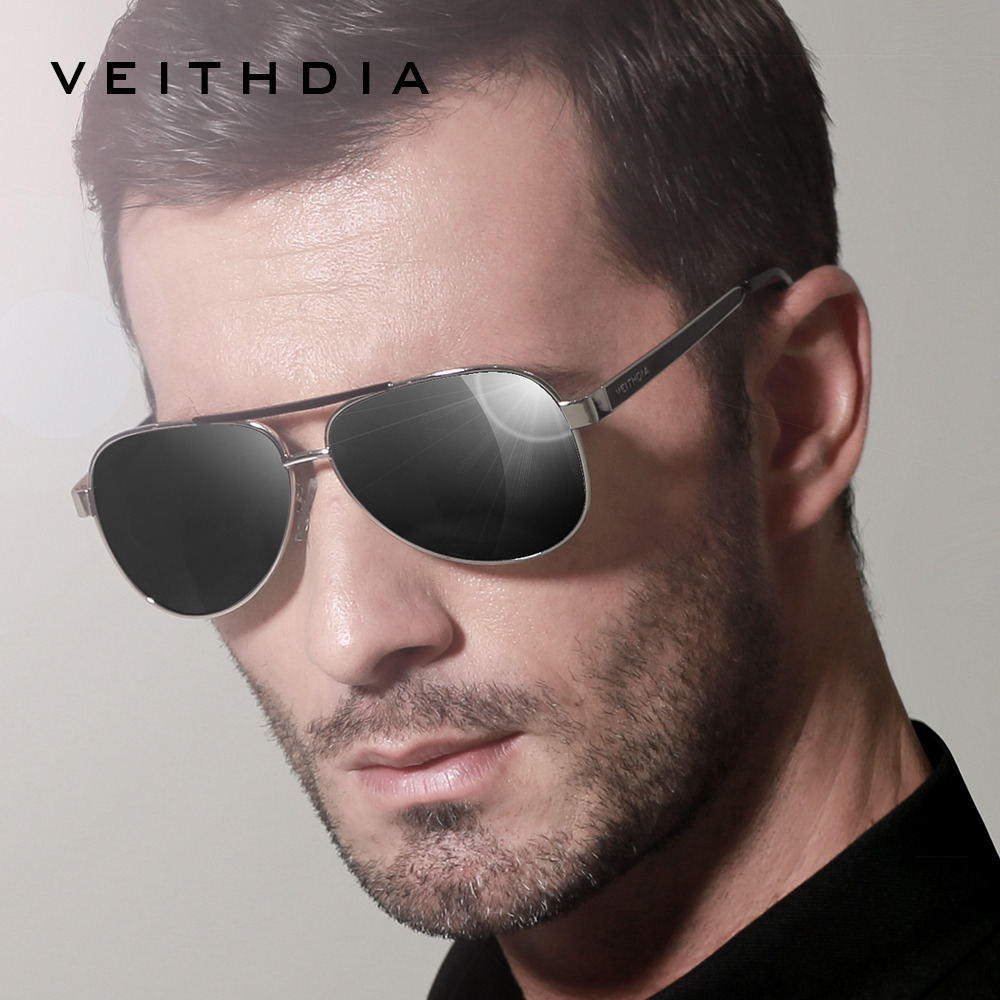 VEITHDIA Classic Brand Stainle – обзор и цена Sunglasses Aviator Polarized