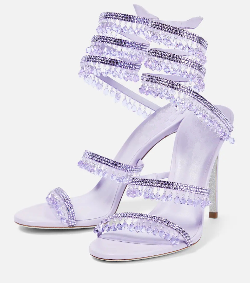 Sexy Green Crystal Fringe Stil – обзор и цена Casual Sandal Leather