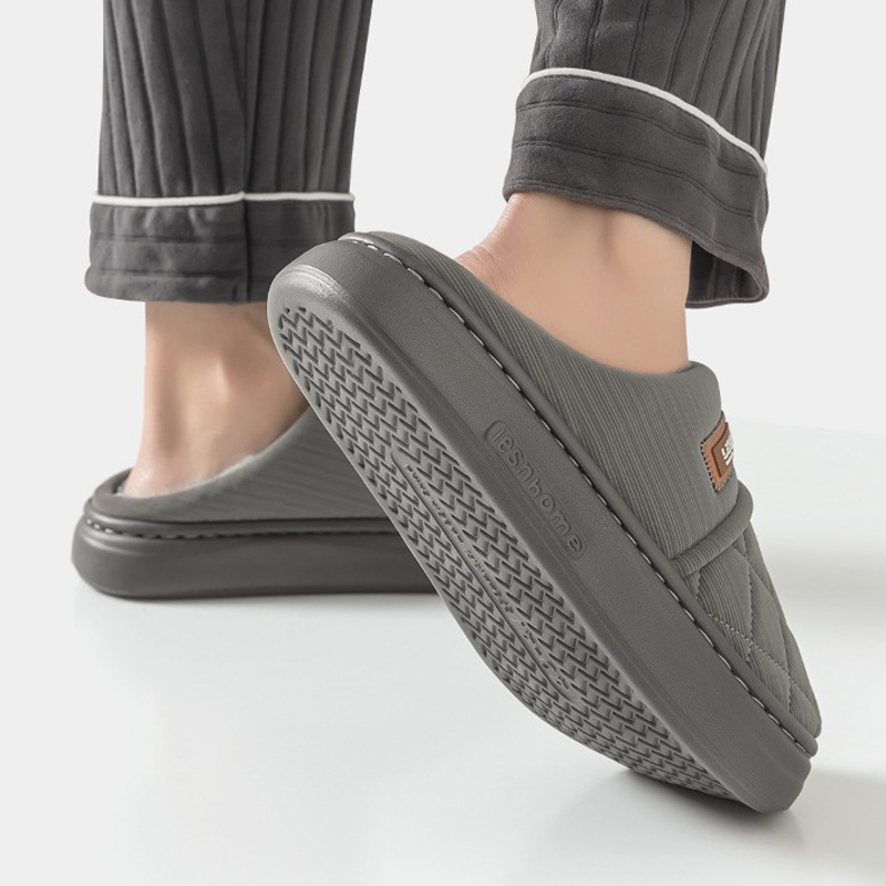 Winter Warm Slipper Women Men  – обзор и цена Flip Flop Leather Men