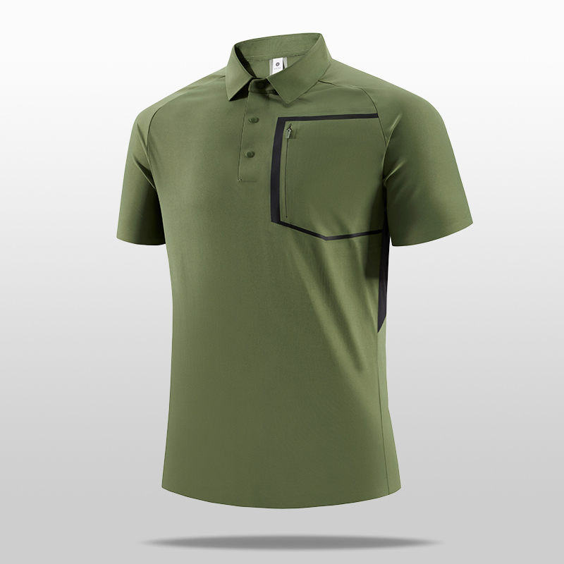 Summer new ice silk POLO shirt – обзор и цена Polo Shirt Pique