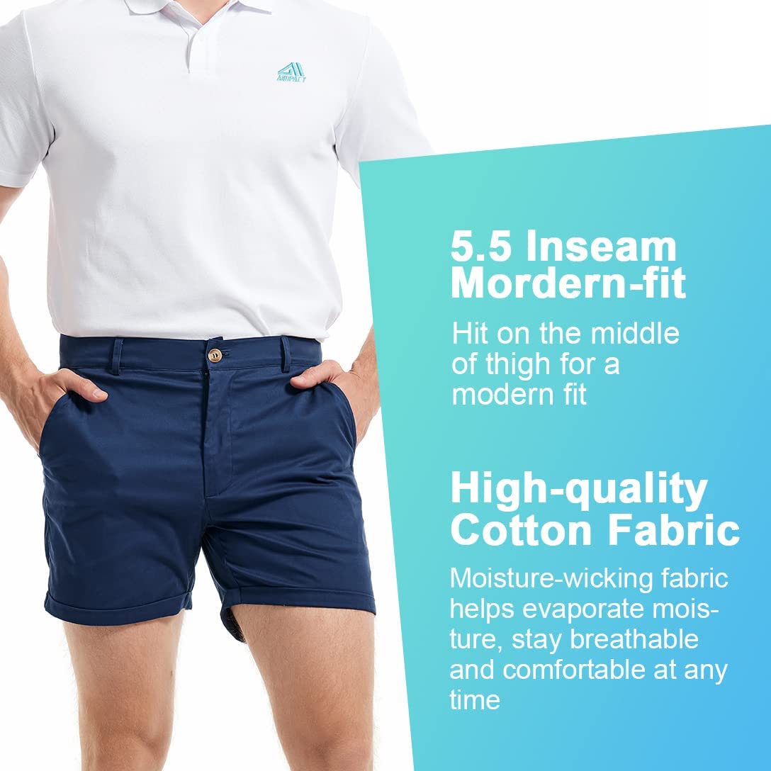AIMPACT Men's Summer Slim-fit  – обзор и цена Shorts Chino Slim