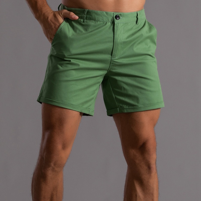 Men Slim Fit Chino Shorts Roll – обзор и цена Shorts Chino Slim