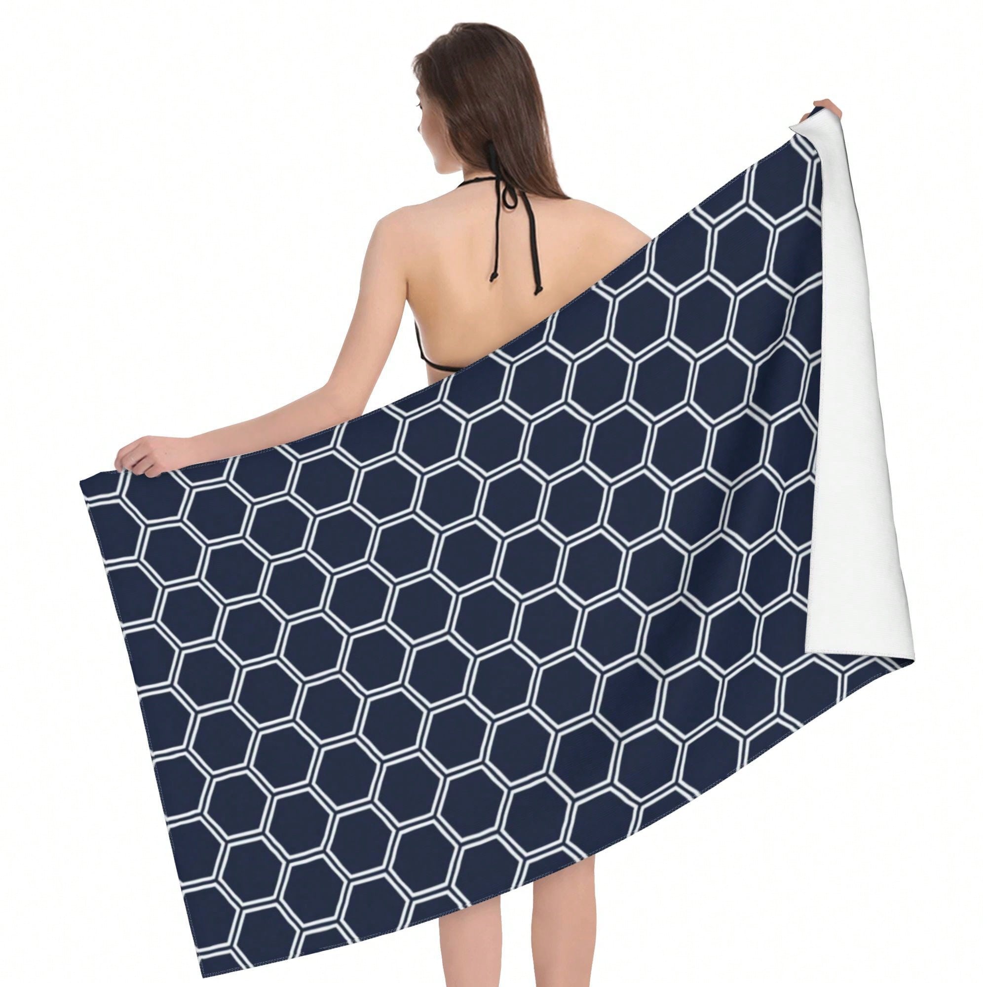 Geometric Pattern Cla1ssic StY – обзор и цена Beach Towel Large