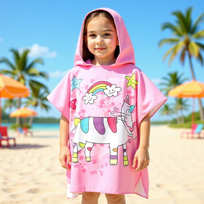 Large Size Children's Soft Qui – обзор и цена Beach Towel Large