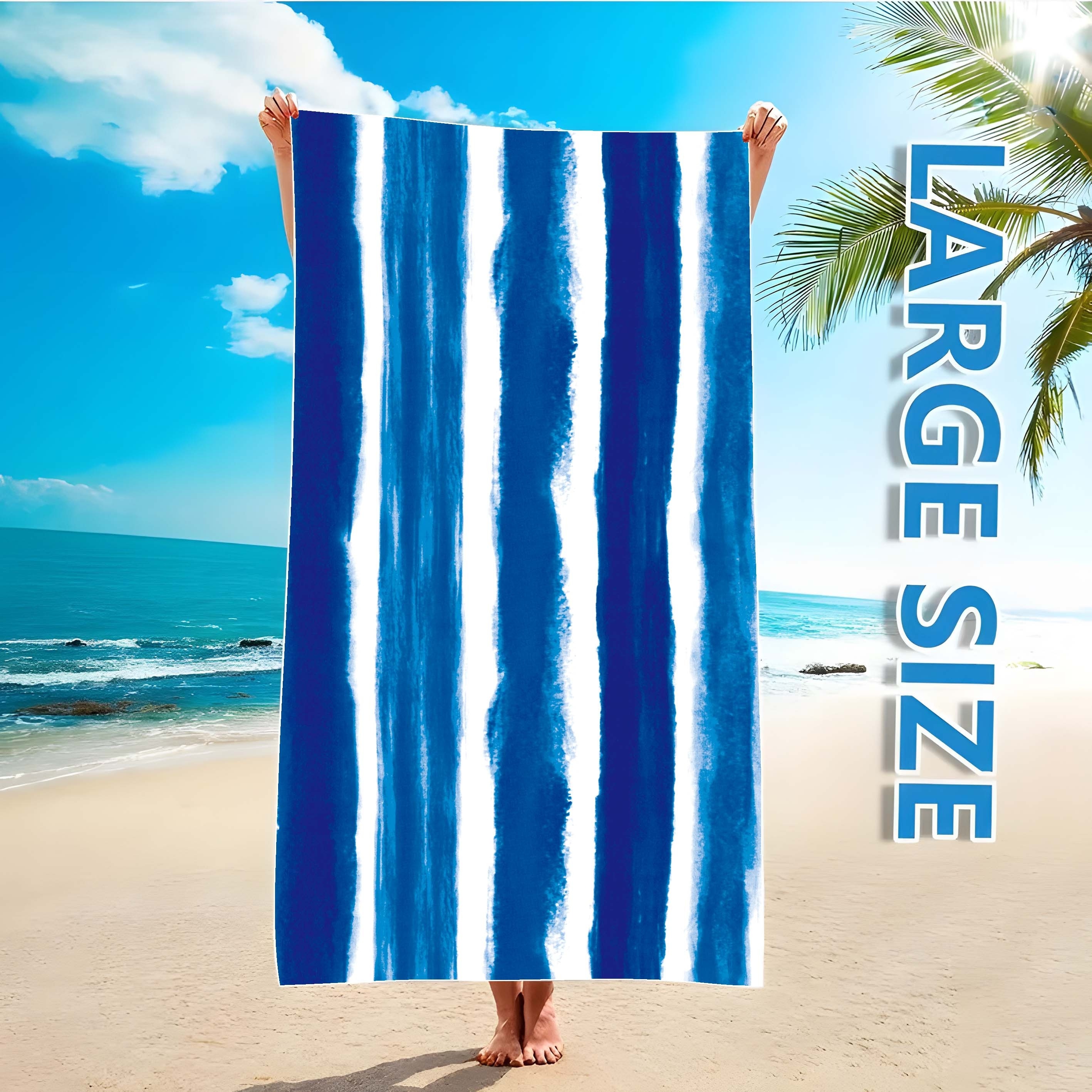Promo Bulk Microfiber Oversize – обзор и цена Beach Towel Large