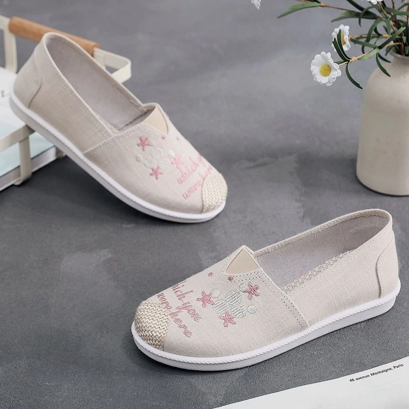 Kawaii Slip on Round Toe Cute  – обзор и цена Espadrille Slip On