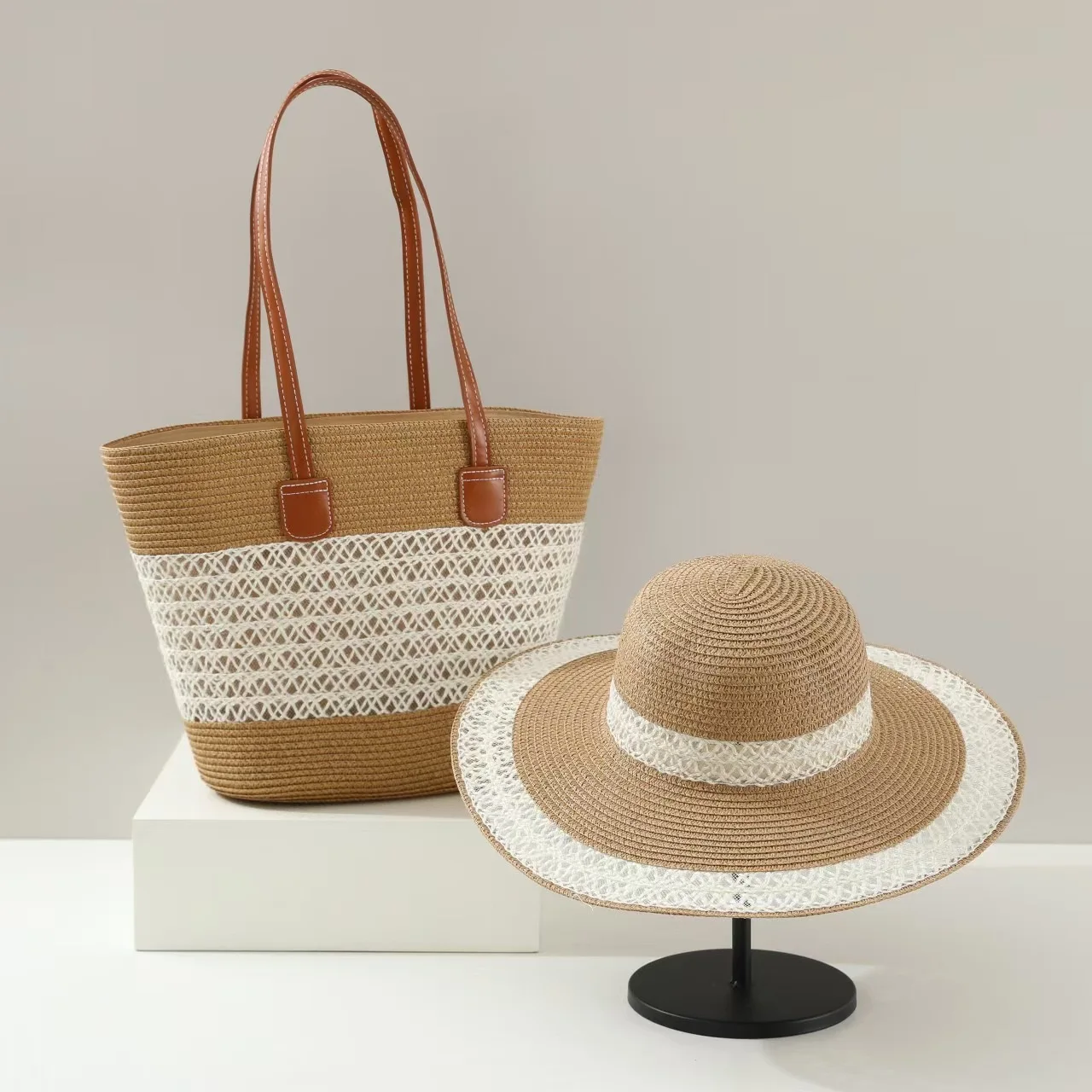 Large Capacity Straw Woven Bag – обзор и цена Bucket Hat Straw