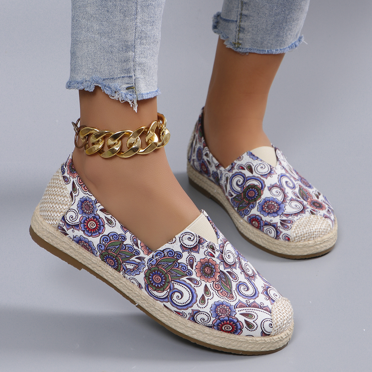 Spring new women's sports shoe – обзор и цена Espadrille Slip On