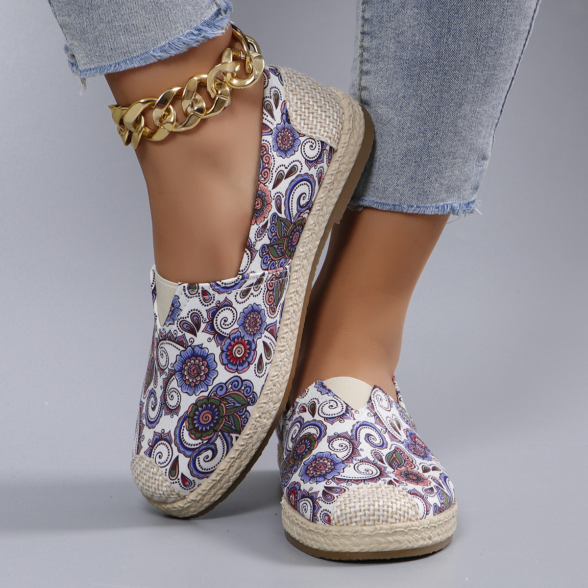 Spring new women's sports shoe – обзор и цена Espadrille Slip On