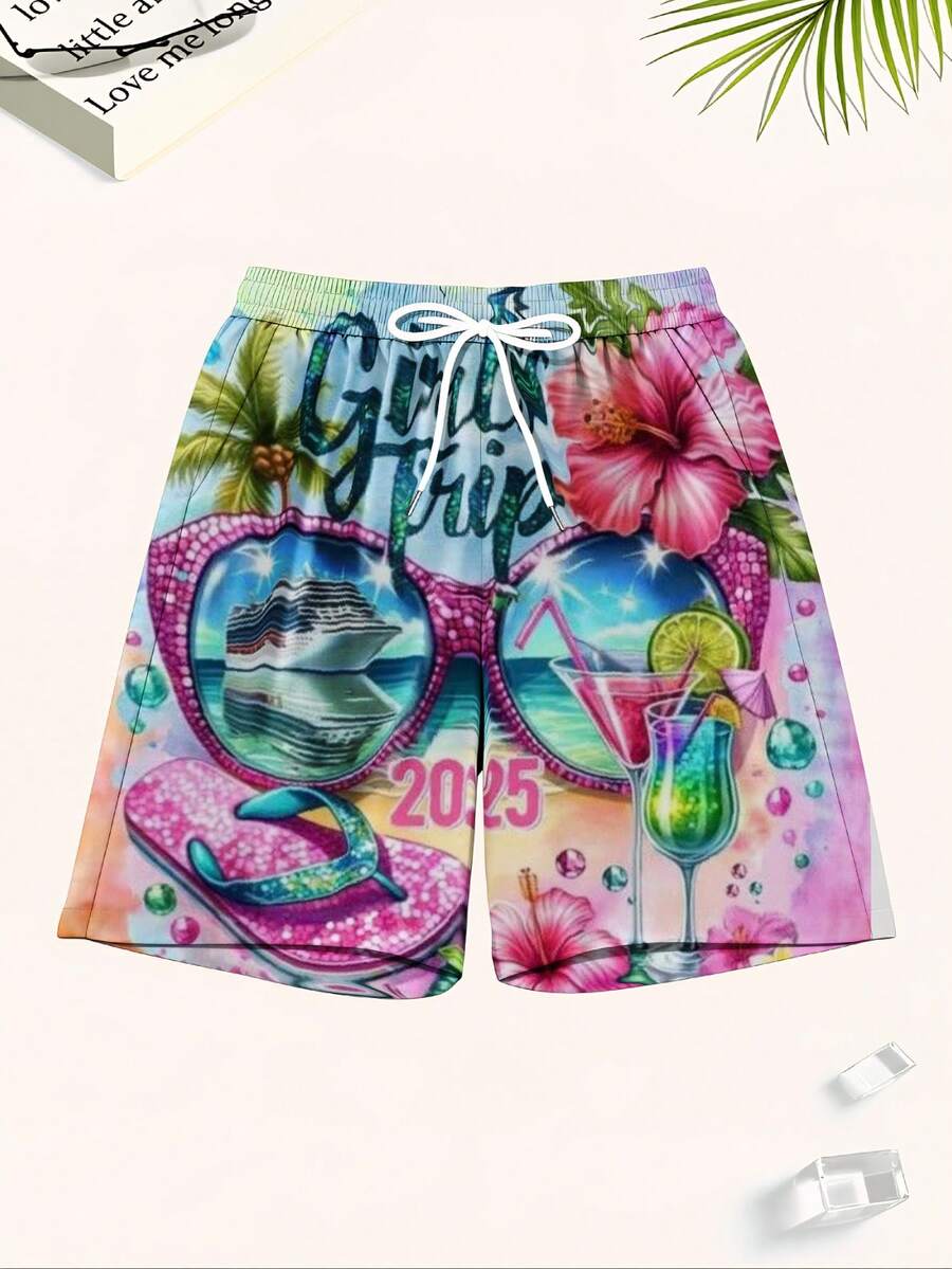 Mens Beach Swim Trunks 3D Prin – обзор и цена Swim Trunk Quick Dry
