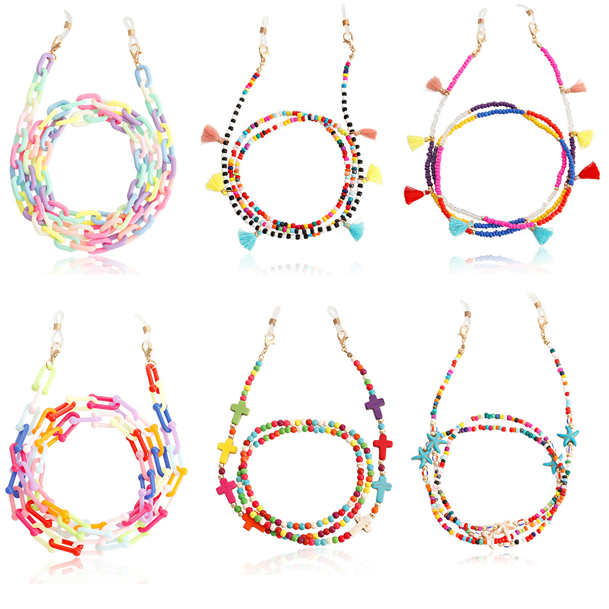 New Fashion Glasses Chain Dual – обзор и цена Sunglass Retainer Cord