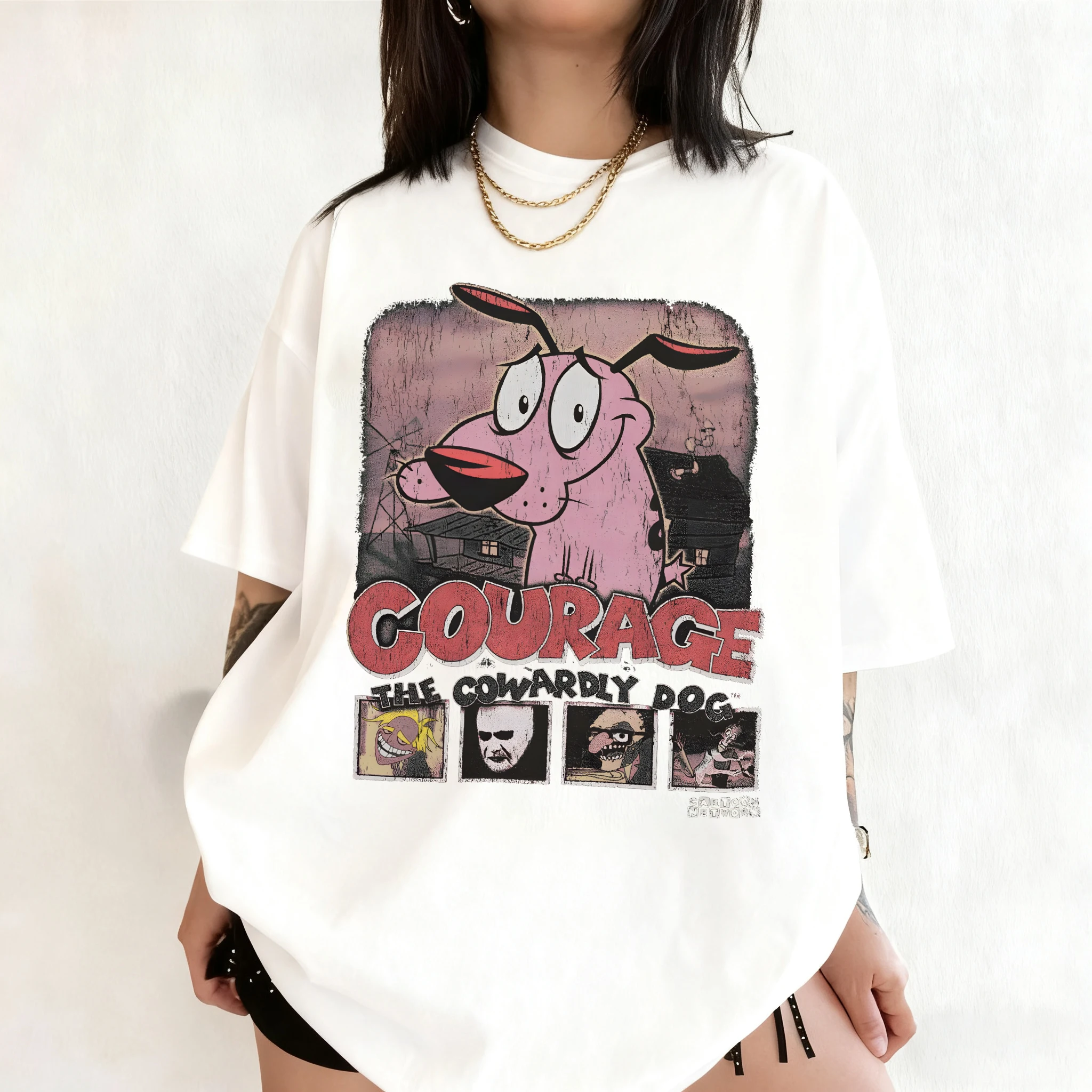 Summer Vintage Courage The Cow – обзор и цена Tee Graphic Print