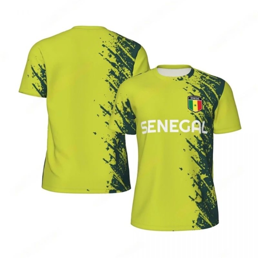 2026 New Summer Senegal Flag G – обзор и цена Tee Graphic Print