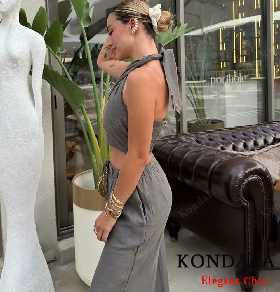 KONDALA Sexy Casual Crossover  – обзор и цена Short Linen Drawstring