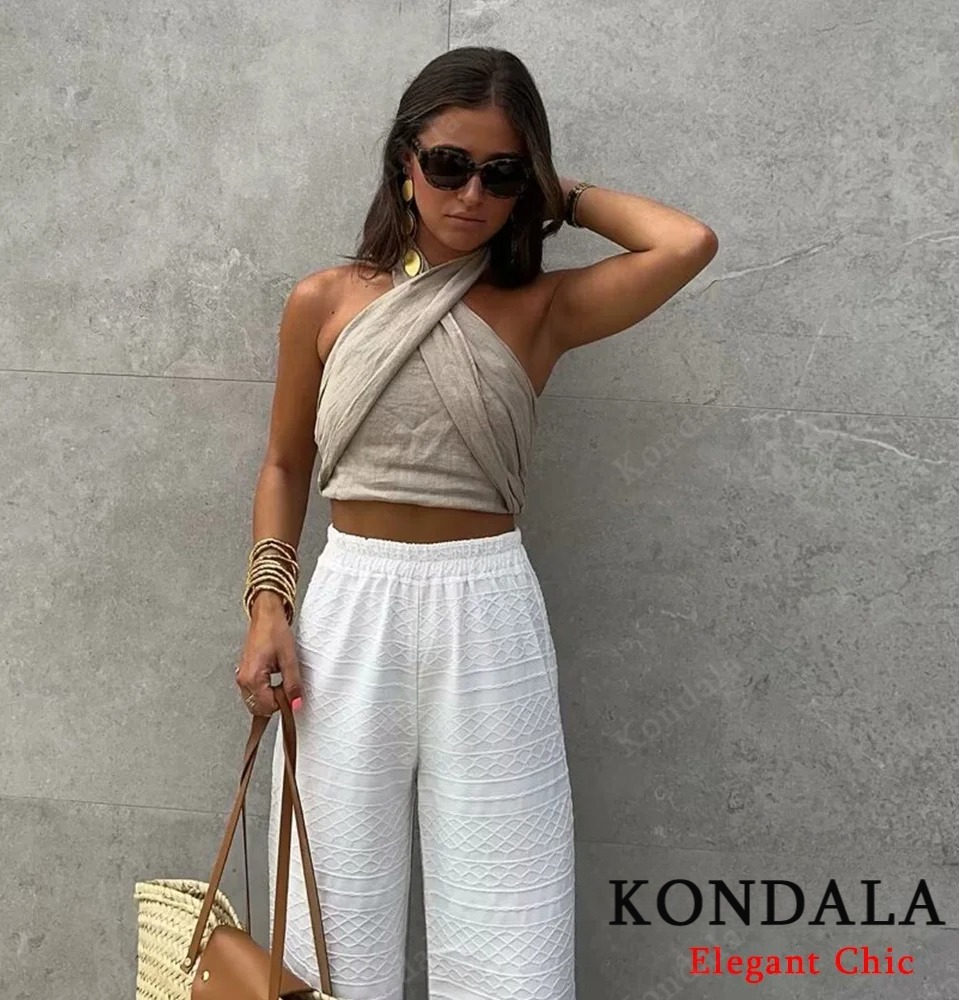 KONDALA Sexy Casual Crossover  – обзор и цена Short Linen Drawstring