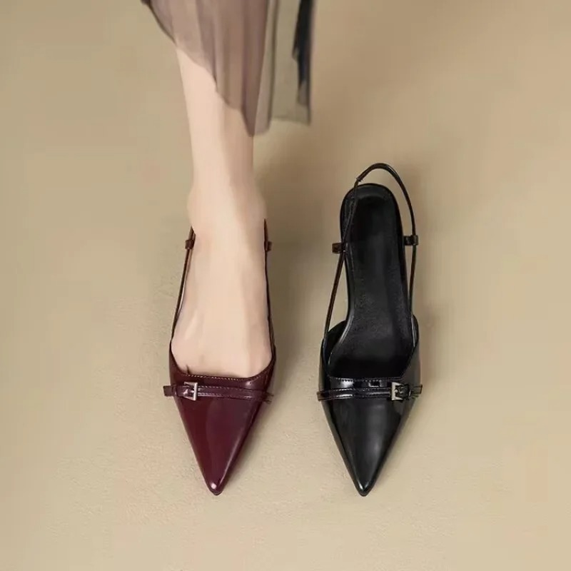 Women Sandals Fashion Pointed  – обзор и цена Casual Sandal Leather