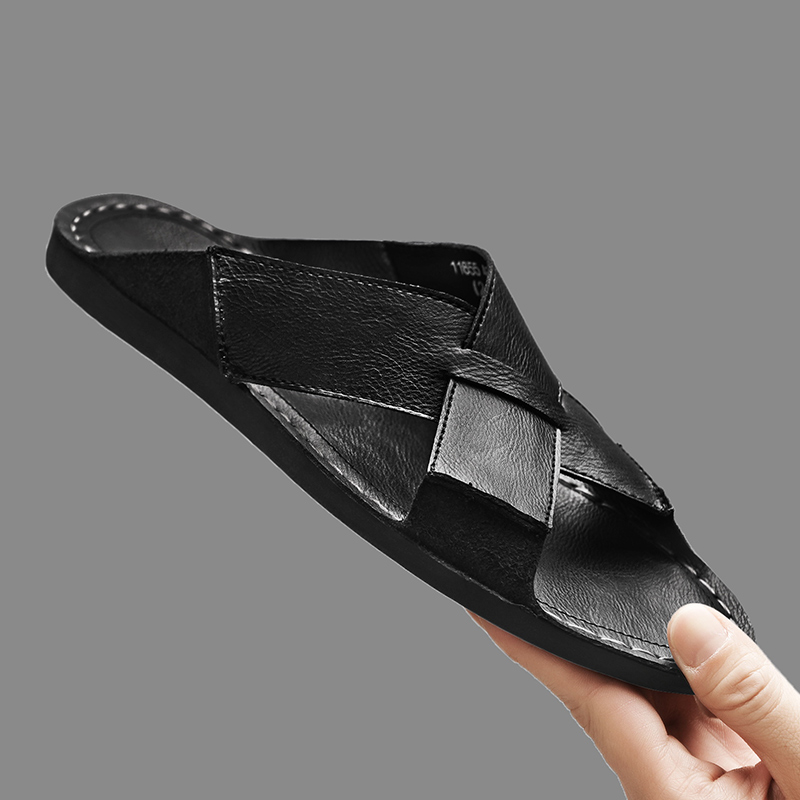 Fashion Genuine Leather Men Sl – обзор и цена Flip Flop Leather Men