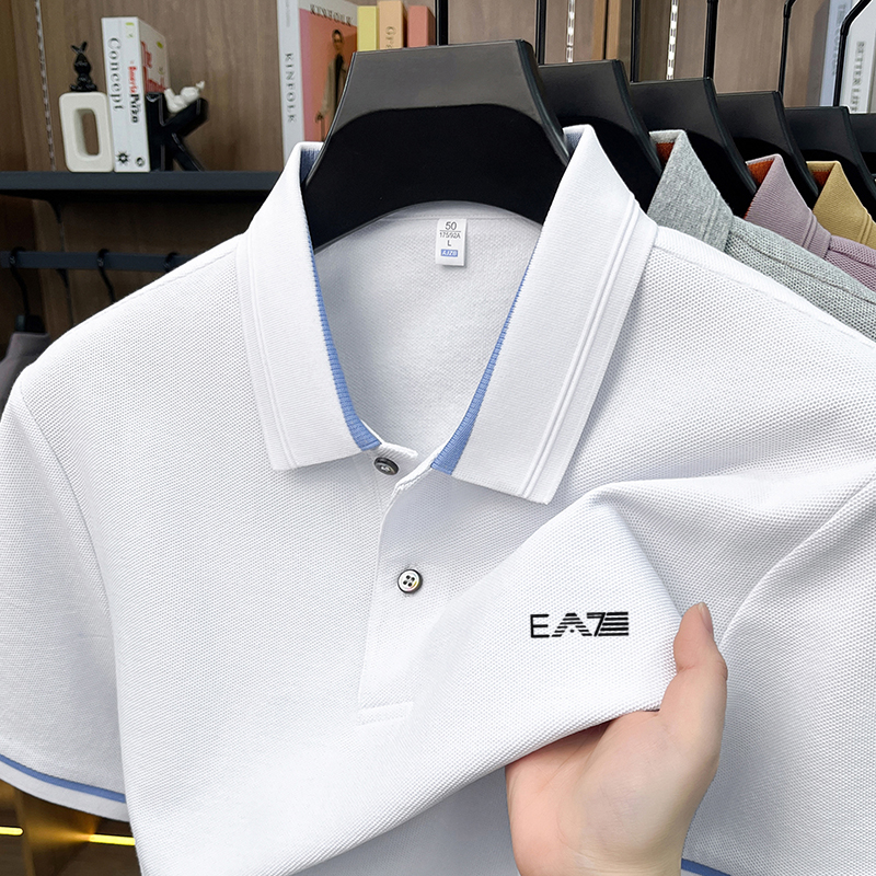 Luxury brand men's short sleev – обзор и цена Polo Shirt Pique