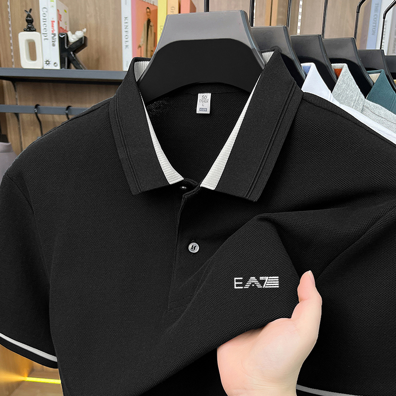 Luxury brand men's short sleev – обзор и цена Polo Shirt Pique