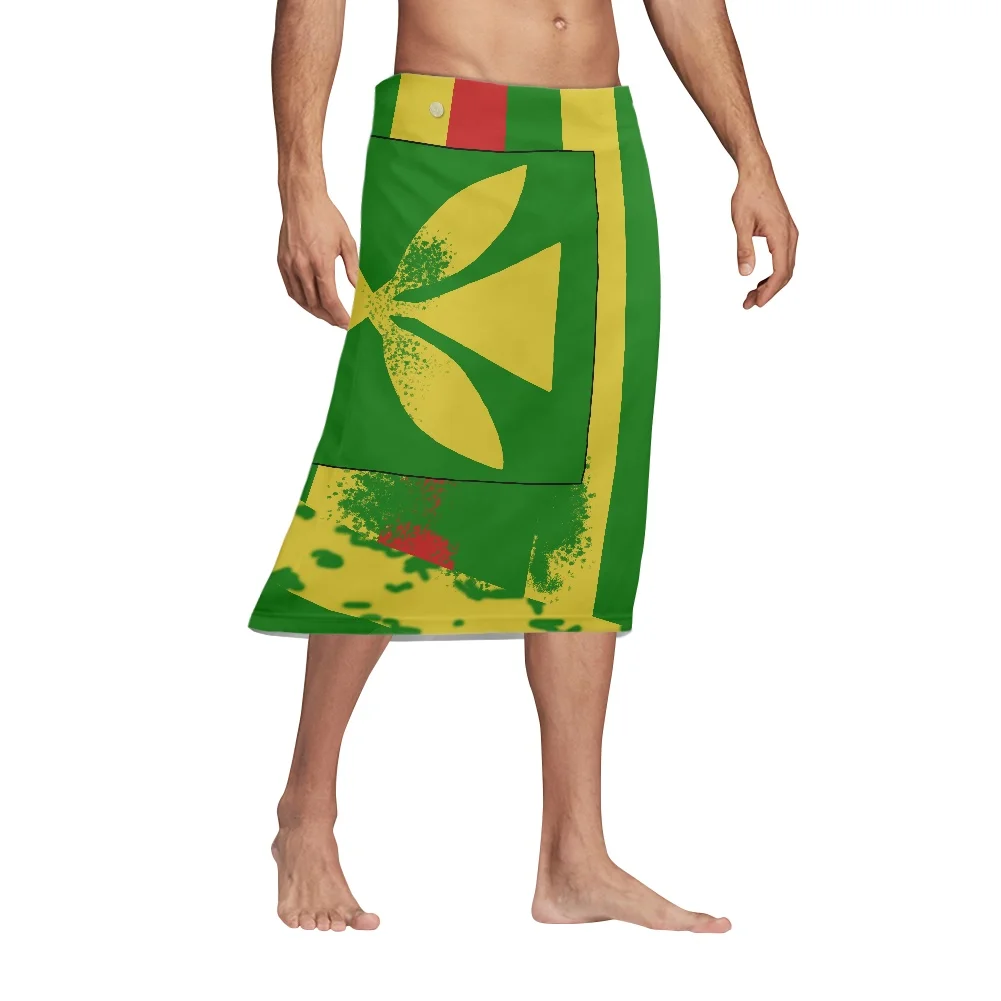 Polynesian Tribal Tattoo Print – обзор и цена Sarong Men Wrap