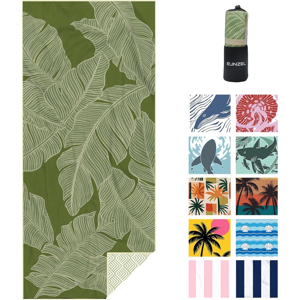 Large Quick-Dry Sand-Free Beac – обзор и цена Beach Towel Large