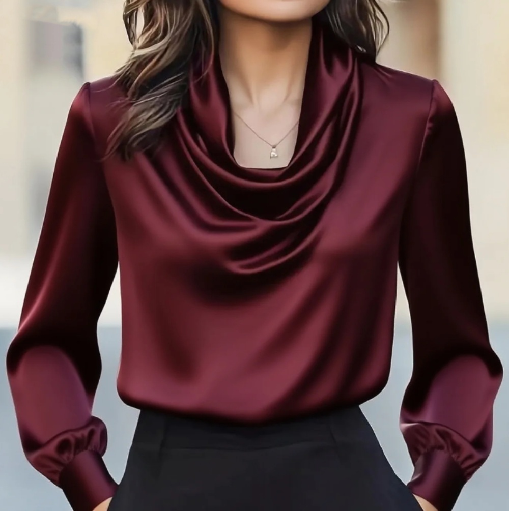 Autumn fashion elegant tempera – обзор и цена Shirt Camp Collar
