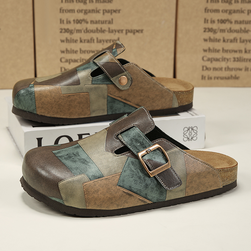Unisex Cork Closed Toe Slipper – обзор и цена Flip Flop Leather Men
