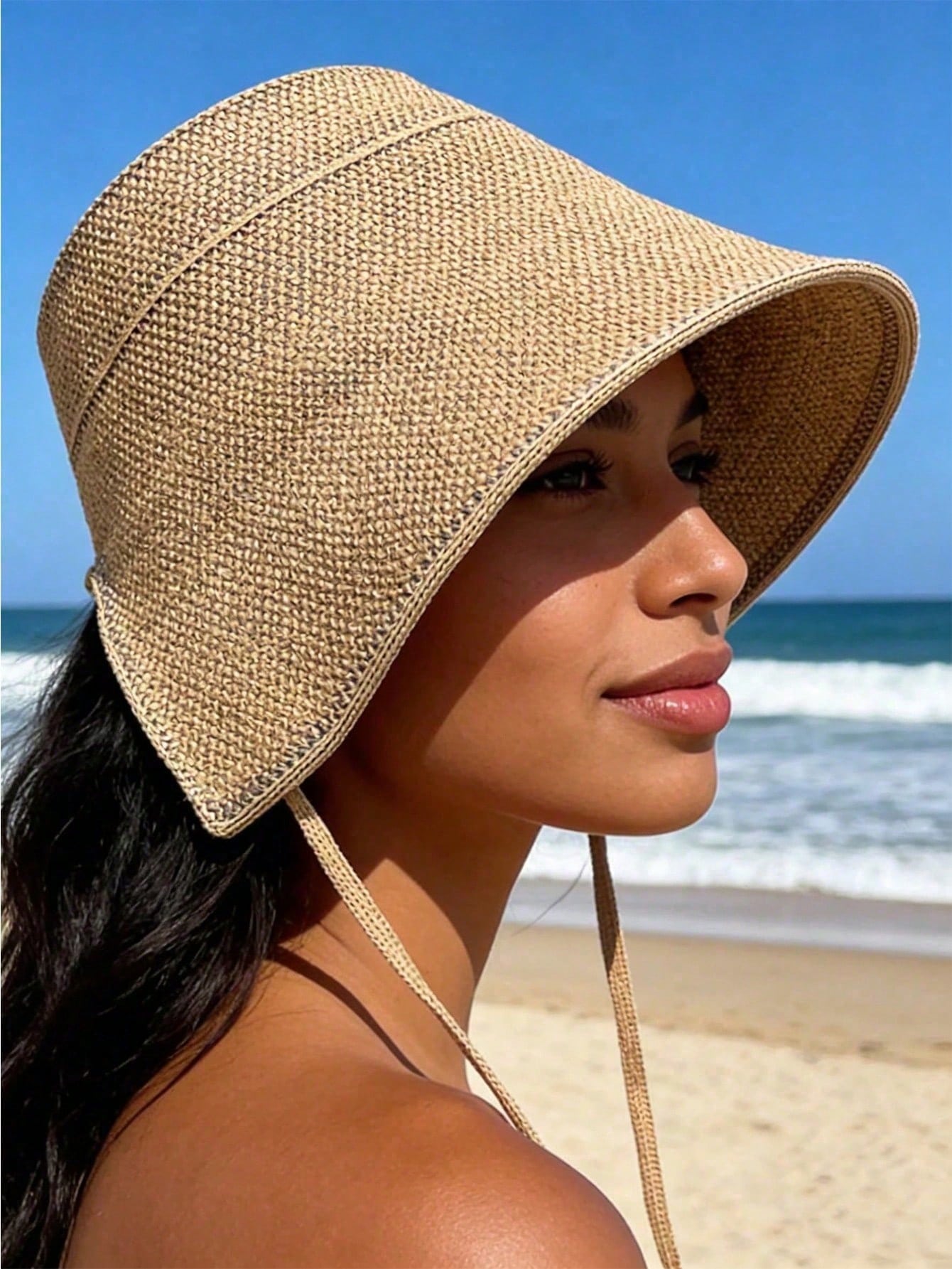 Straw Wide-Brim Sun Hat For Wo – обзор и цена Bucket Hat Straw