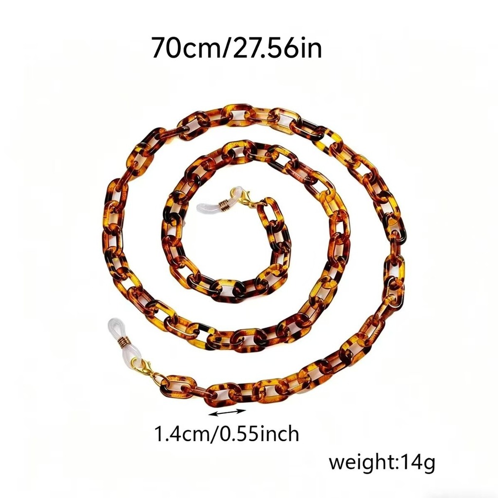 KLASSNUM Multicolor Brown Acry – обзор и цена Sunglass Retainer Cord