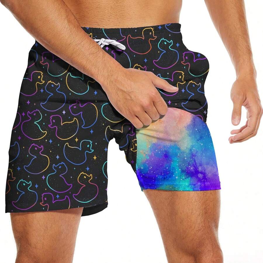Mens Quick Dry Swim Trunks Wit – обзор и цена Swim Trunk Quick Dry