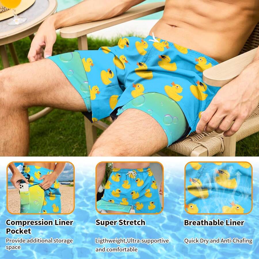Mens Quick Dry Swim Trunks Wit – обзор и цена Swim Trunk Quick Dry