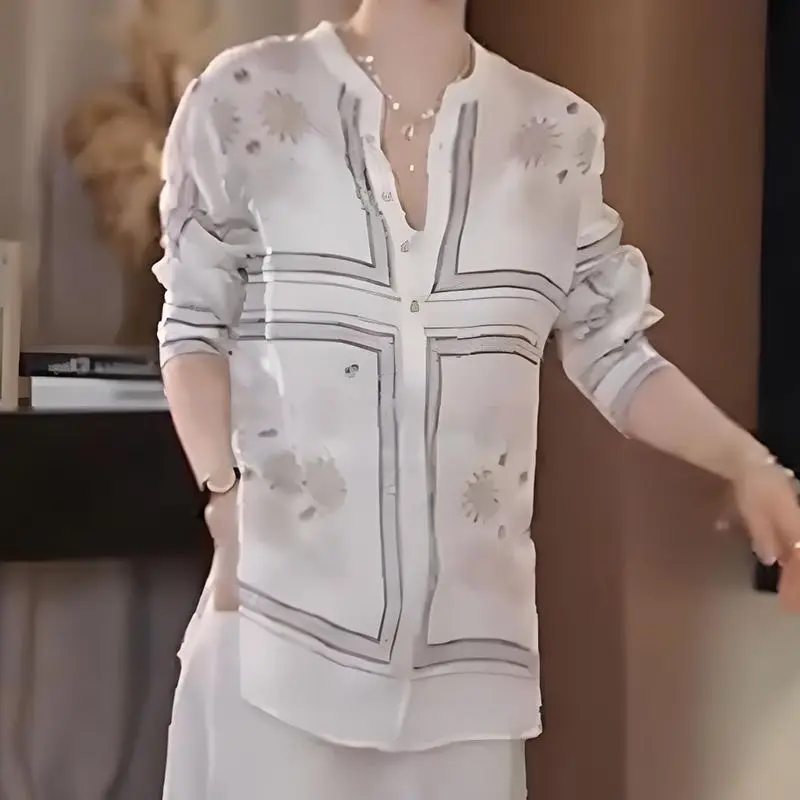 Women New Design Loose Tempera – обзор и цена Resort Shirt Floral