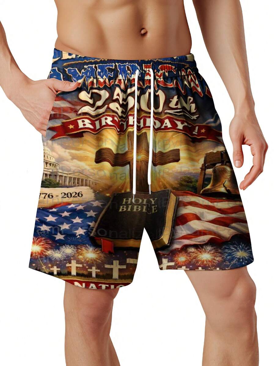Mens Patriotic Swim Trunks 250 – обзор и цена Swim Trunk Quick Dry