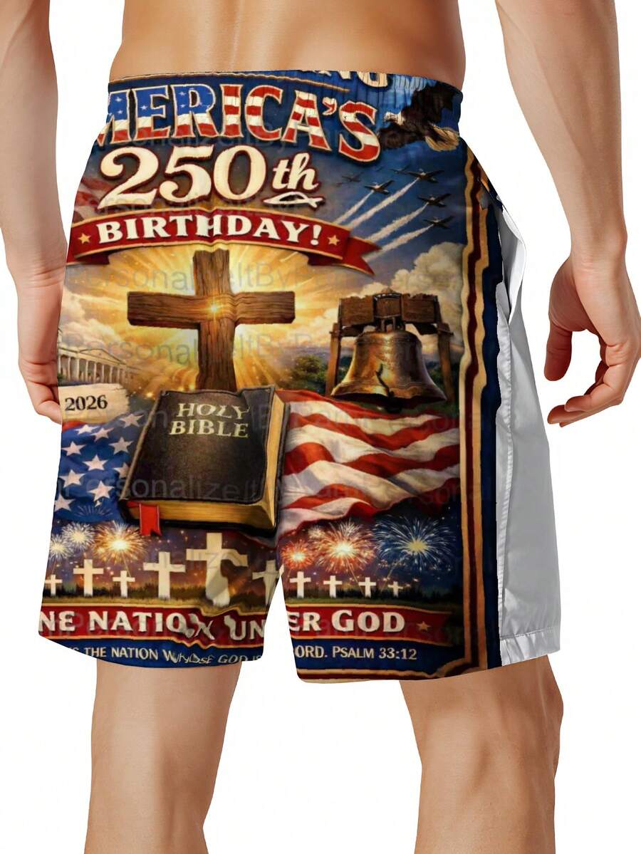 Mens Patriotic Swim Trunks 250 – обзор и цена Swim Trunk Quick Dry