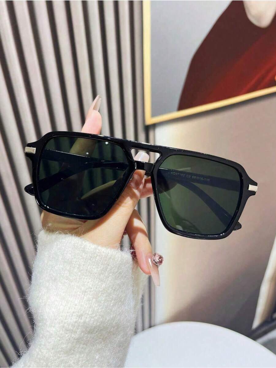 Fashion Double Bridge Aviator  – обзор и цена Sunglasses Aviator Polarized