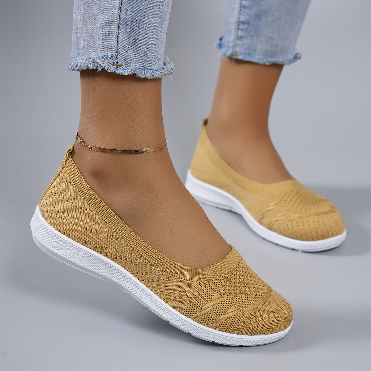 Women's summer breathable mesh – обзор и цена Espadrille Slip On
