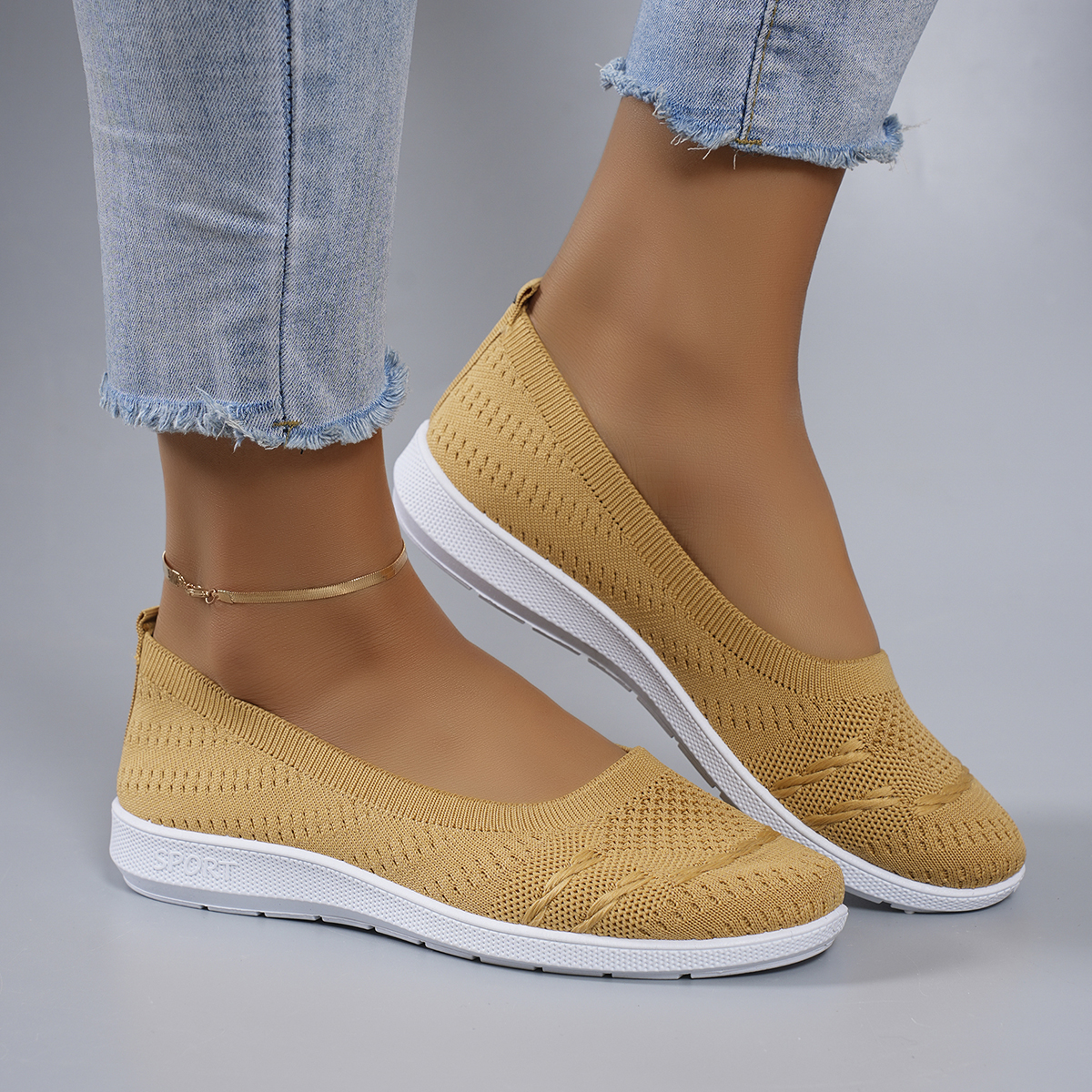 Women's summer breathable mesh – обзор и цена Espadrille Slip On