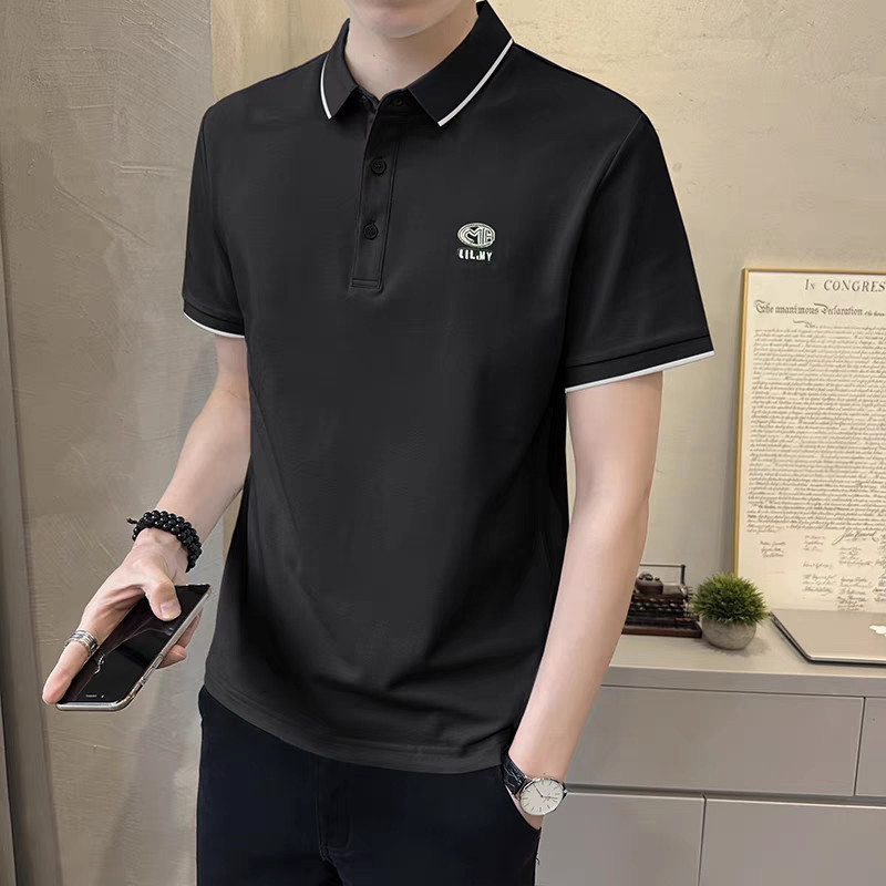 New Men's Polo Shirt Summer Sh – обзор и цена Polo Shirt Pique