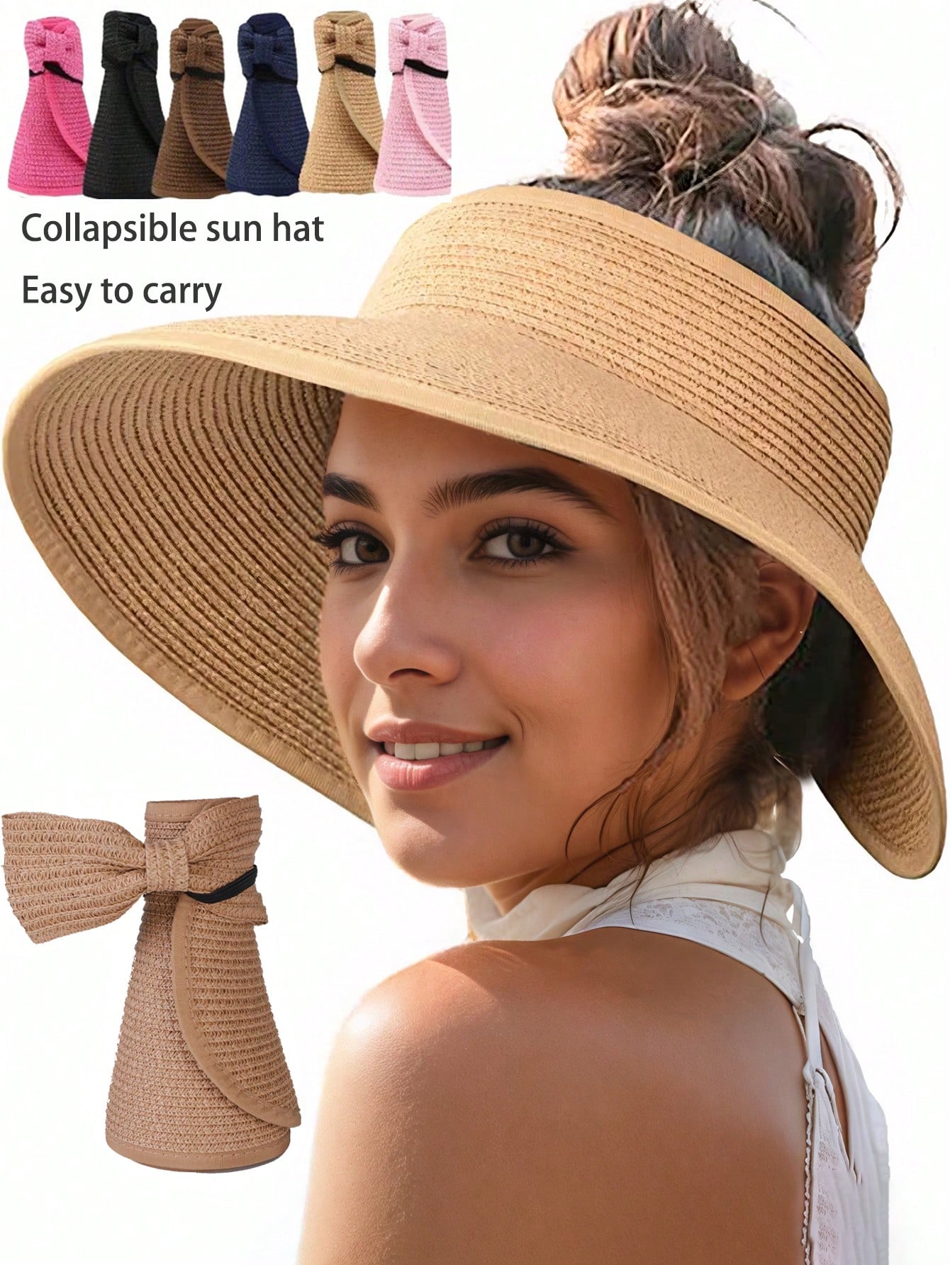 Sun Visor Hats For Women Wide  – обзор и цена Packable Hat Nylon