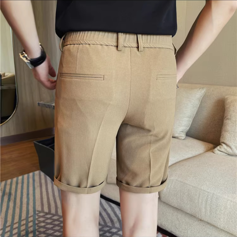 Men's Elastic Waist Summer Sho – обзор и цена Shorts Chino Slim