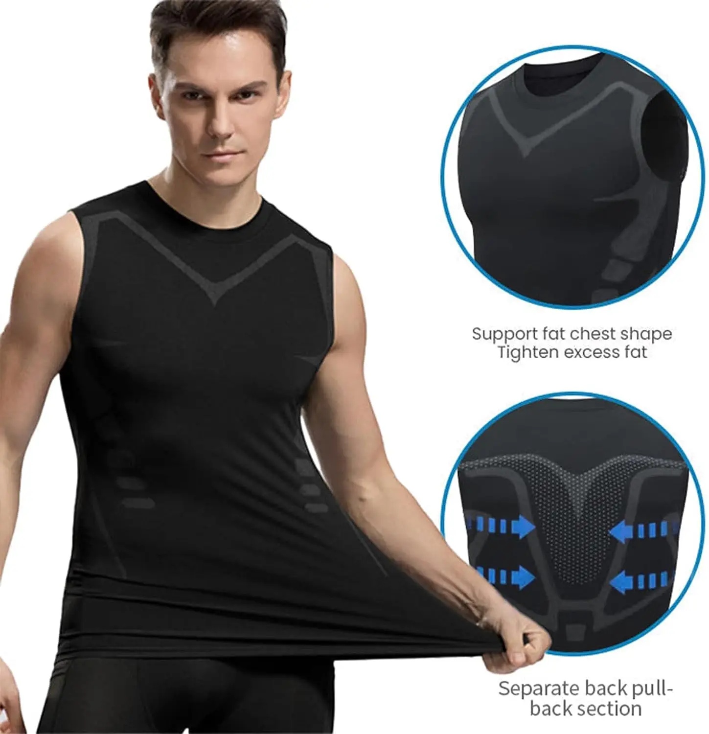 Compression Tank Top Men Gym S – обзор и цена Tank Top Muscle